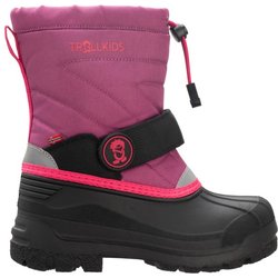 Trollkids - Kid's Telemark Winter Boots Pro - Winterschuhe Gr 28 lila/schwarz