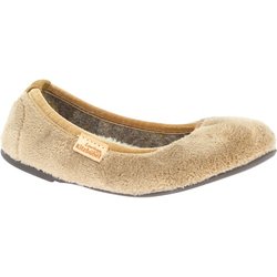Living Kitzbühel - Kid's Ballerina Samt Unifaben - Hüttenschuhe Gr 36 beige