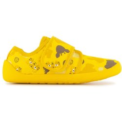 Affenzahn - Kid's Hausschuh Baumwolle Movy - Hüttenschuhe Gr 21 gelb