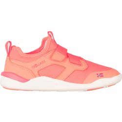 Trollkids - Kid's Bergen Hiker - Barfußschuhe Gr 25 mellow peach / watermelon