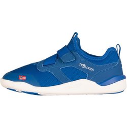 Trollkids - Kid's Bergen Hiker - Barfußschuhe Gr 25 blau
