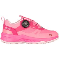 Trollkids - Kid's Trollfjord Hiker Low XT - Multisportschuhe Gr 35 rosa