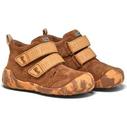 Affenzahn - Kid's Lauflerner Übergangsschuh Leder Talky - Barfußschuhe Gr 20 braun