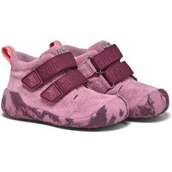 Affenzahn - Kid's Lauflerner Übergangsschuh Leder Talky - Barfußschuhe Gr 19 otter /rosa