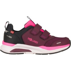 Trollkids - Kid's Flekkefjord Hiker - Freizeitschuhe Gr 25 mulberry /schwarz