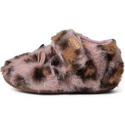 Living Kitzbühel - Kid's Lotte Leopard Klettschuh - Hausschuhe Gr 22 braun