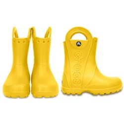 Crocs - Handle It Rain Boot Kids - Gummistiefel Gr 19-20 gelb