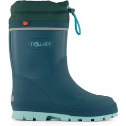 Trollkids - Kid's Isfjord Thermo Winter Rubber Boot XT - Gummistiefel Gr 25 türkis
