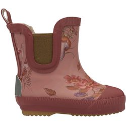 Mikk-Line - Kid's Short Winter Wellies AOP - Gummistiefel Gr 19 braun