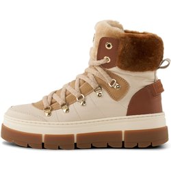 BOGNER Mid Boots Vaduz mit Spikes für Damen - Beige/Cognac - 35