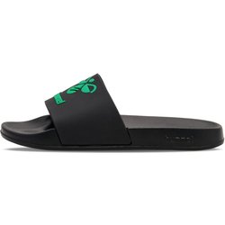 hummel Hml Essential Badelatschen - black/jelly bean - 47