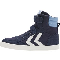 hummel Slimmer Stadil High Jr Kinder Sneaker - black iris - 27