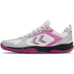 hummel Speed Court Handballschuhe - bright white/cattleya...