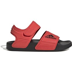 adidas adilette Badelatsche Sandale Kinder - bright red - 39