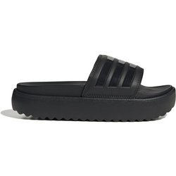 adidas Platform adilette Badelatsche Damen - core black - 40 2/3