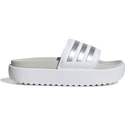 adidas Platform adilette Badelatsche Damen - ftwr white 37