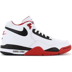 Nike Air Flight Legacy - Herren Basketball Schuhe Sneakers Leder Weiß BQ4212-100