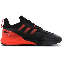 adidas Originals ZX 2K BOOST 2.0 - Herren Schuhe Schwarz-Rot GZ7735