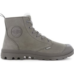 PALLADIUM Pampa HI ZIP WL - Herren Winter Stiefel Boots Schuhe Gefüttert 05982-281-M Grau