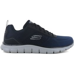Skechers Track Ripkent - Herren Sneakers Schuhe Blau-Schwarz 232399-NVBK