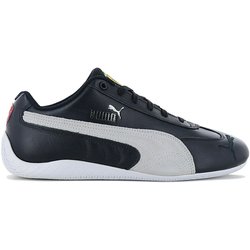 PUMA x Scuderia Ferrari - Speedcat Leather - Herren Sneakers Schuhe Leder Schwarz 307514-01