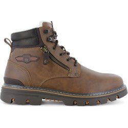 DOCKERS by Gerli Boots - Herren Winter Schuhe Stiefel Gefüttert Braun 53HX103-650470