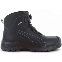 PUMA SAFETY CASCADES DISC MID - Herren Sicherheitsschuhe S3 Arbeitsschuhe Schwarz 630211