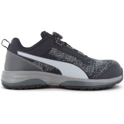 PUMA SAFETY Charge Black Disc Low S1P - Herren Sicherheitsschuhe Arbeitsschuhe Schwarz 644541