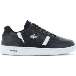 LACOSTE T-Clip Leather - Herren Sneakers Schuhe Leder Schwarz 747SMA0068312