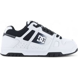 DC Shoes Stag - Herren Sneakers Skater Skate Schuhe Leder Weiß DC01813-062