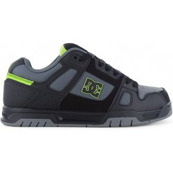 DC Shoes Stag - Herren Sneakers Skater Skate Schuhe Leder Schwarz DC01813-064