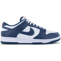 Nike Dunk Low Retro - Herren Sneakers Schuhe Leder Blau-Weiß DD1391-400