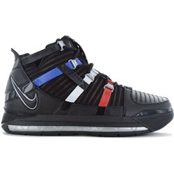 Nike Zoom LeBron 3 III QS - Herren Sneakers Basketball Schuhe Schwarz DO9354-001