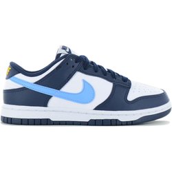 Nike Dunk Low - Damen Sneakers Schuhe Blau-Weiß FN7800-400