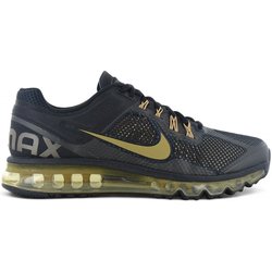 Nike Air Max 2013 - Herren Sneakers Schuhe Schwarz-Gold HQ1927-001