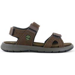 Timberland Governor's Island - Herren 3-Strap Sandalen Braun mit Riemen TB0A1QZ4-221