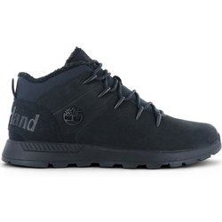 Timberland Sprint Trekker Mid Boot - Herren Winter Schuhe Stiefel Leder Schwarz TB0A69KC-015