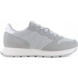 SUN68 Ally Glitter - Damen Sneakers Schuhe Grau-Silber Z35203-44