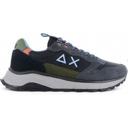 SUN68 Fire & Camping - Herren Sneakers Schuhe Schwarz Z45130-11
