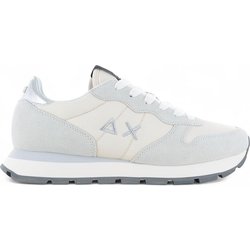 SUN68 Ally Gold Silver - Damen Sneakers Schuhe Weiß Z45202-31