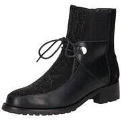 2Go Fashion Schnürstiefelette Damen schwarz