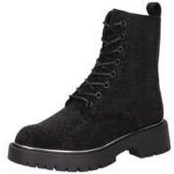 2Go Fashion Schnürstiefelette Damen schwarz