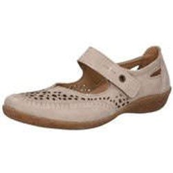 Aco Sabine 86 Spangenballerina Damen beige