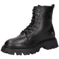 Apple of Eden Schnürstiefelette Damen schwarz