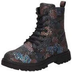 Barbarella Schnür Boots Mädchen bunt