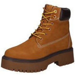 Bullboxer Schnür Boots Damen gelb