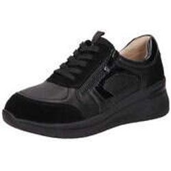 Caprice Keilsneaker Damen schwarz
