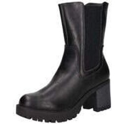 Charmosa Chelsea Stiefelette Damen schwarz