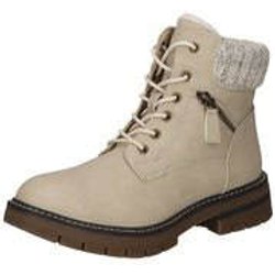 Charmosa Schnür Boots Damen beige