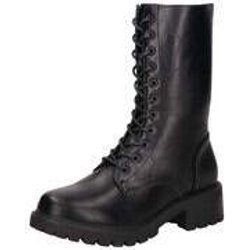 Charmosa Schnürstiefelette Damen schwarz